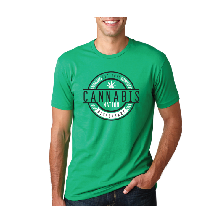 Green TShirt • Cannabis Nation Dispensaries